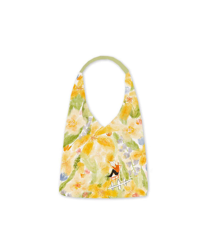 Bag Shoulder Illustration Original Pink Canvas Japanese
