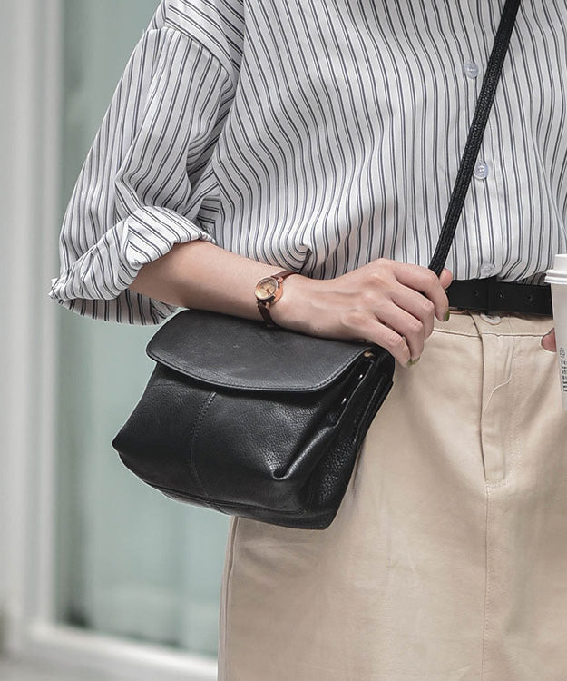 Chocolate Retro Bag Messenger CrossBody Leather Fabric