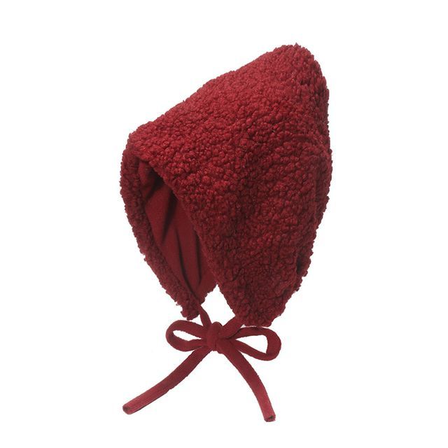 Sample Faux Shearling Bonnet Hat