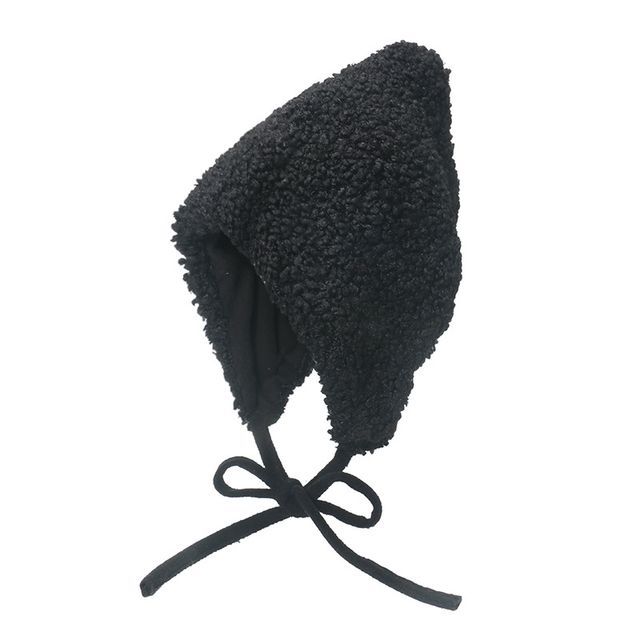 Sample Faux Shearling Bonnet Hat