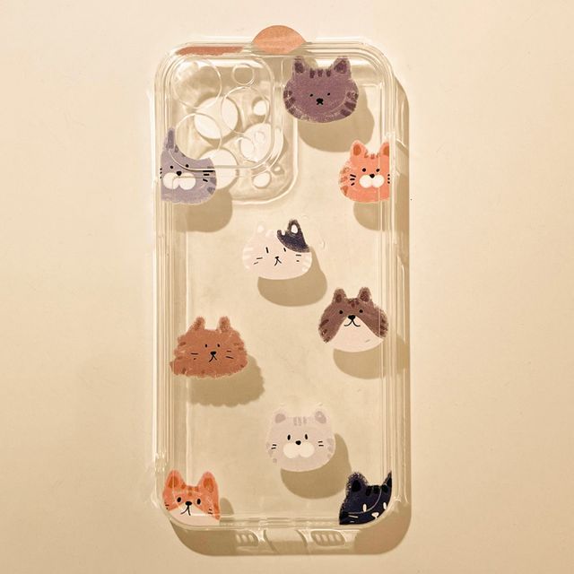 Cat Transparent Phone Case