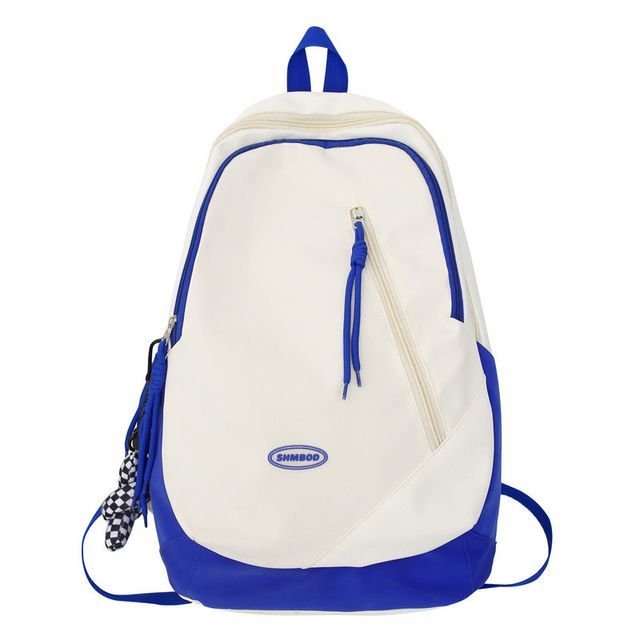 Logo Nylon Two-Tone Backpack