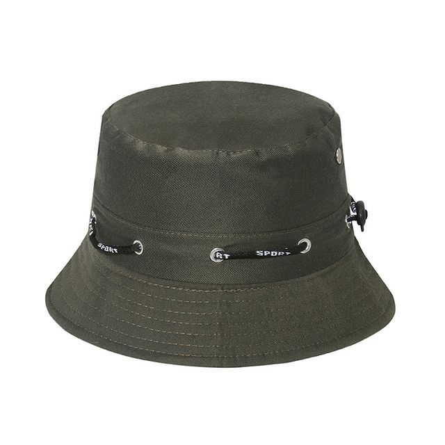 Sample Plain / Camouflage Print Bucket Hat