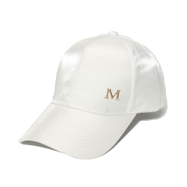 Sample Lettering Satin Baseball Cap