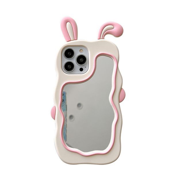 Sample Rabbit Mirrored Phone Case