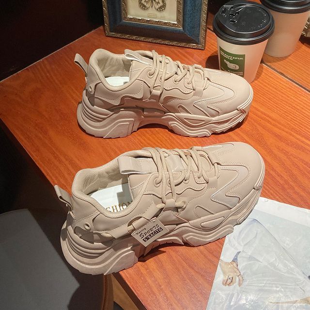 Platform Lace Up Sneakers