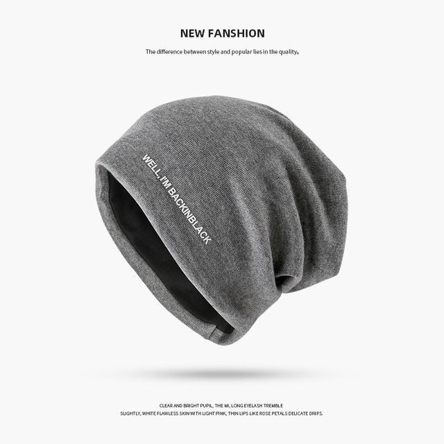 Sample Lettering Knit Beanie