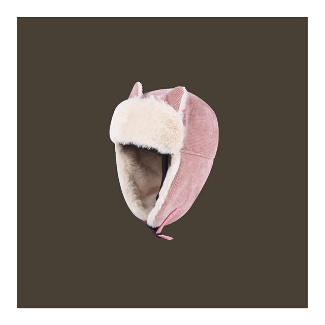 Hat Trapper Cat Chenille Ear