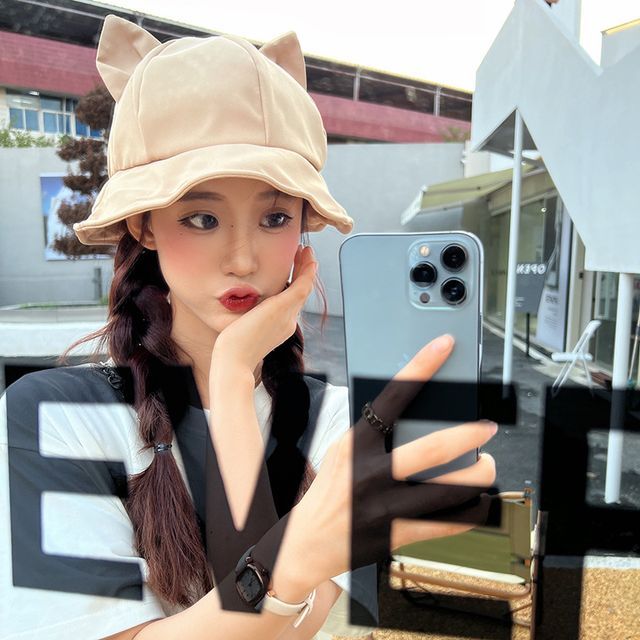 Sample Cat Ear Bucket Hat