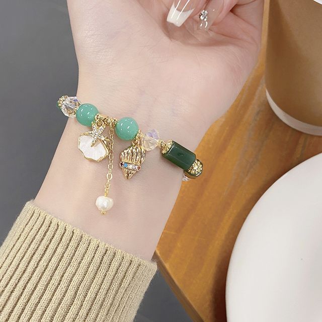 Sample Star Charm Faux Crystal Bracelet
