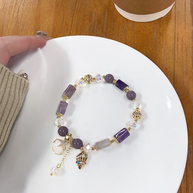 Sample Star Charm Faux Crystal Bracelet