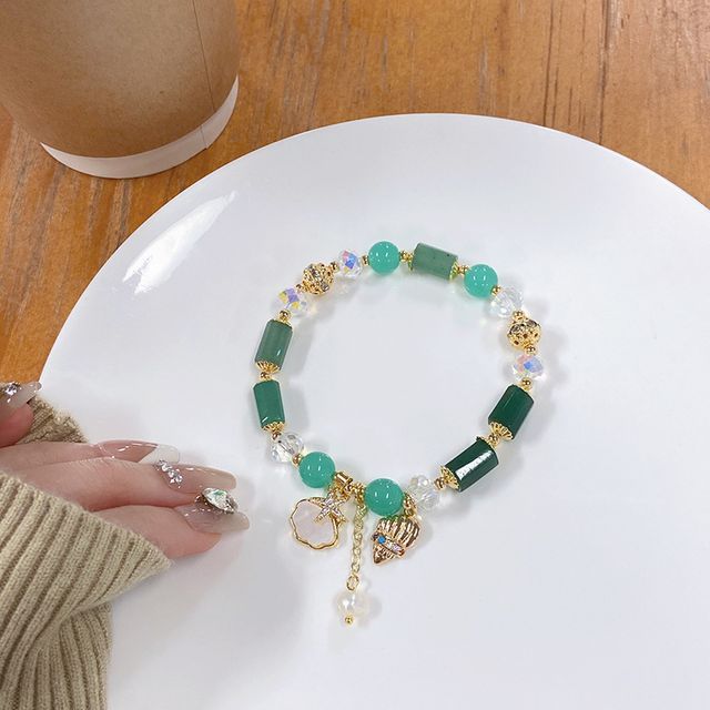 Sample Star Charm Faux Crystal Bracelet
