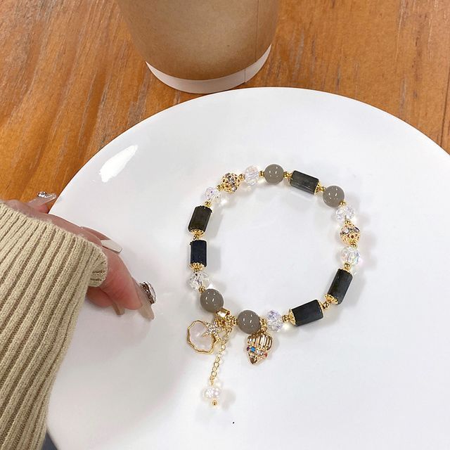 Sample Star Charm Faux Crystal Bracelet