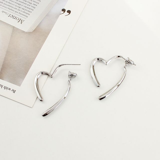 Alloy Heart Cuff Earring