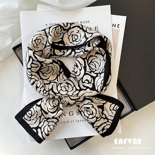 Scarf Print Silk