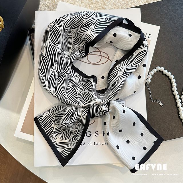 Scarf Print Silk