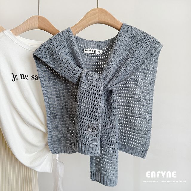 Eyelet Shawl Knit