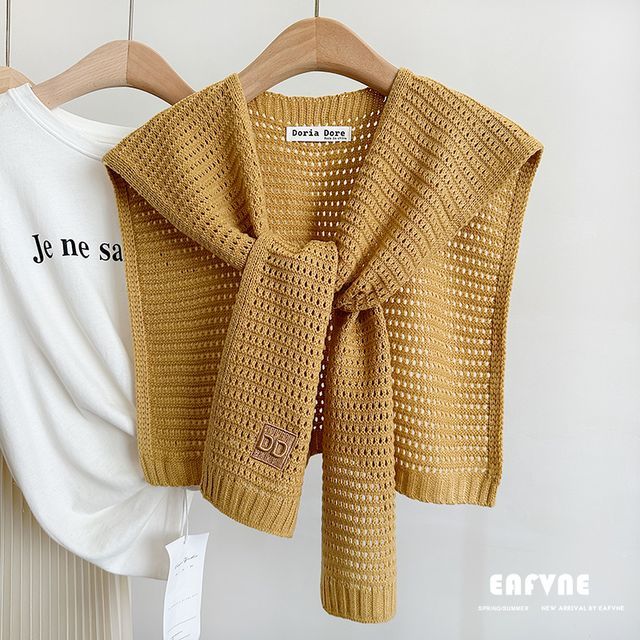 Eyelet Shawl Knit