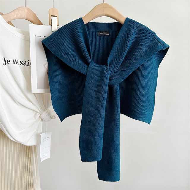 Plain Shawl Knit