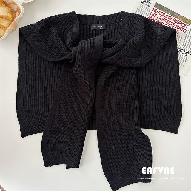 Plain Shawl Knit