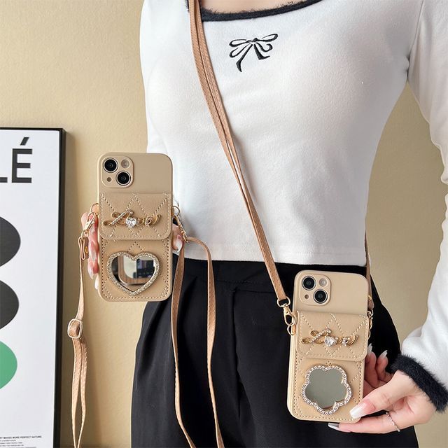 Mirrored Card Holder Phone Case