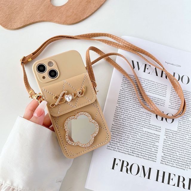 Mirrored Card Holder Phone Case