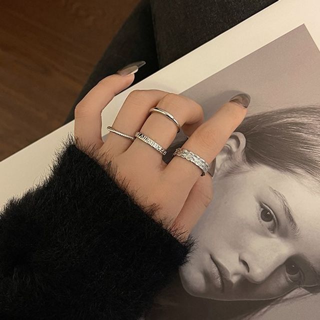 Open Set (various of Alloy designs) Ring 4: