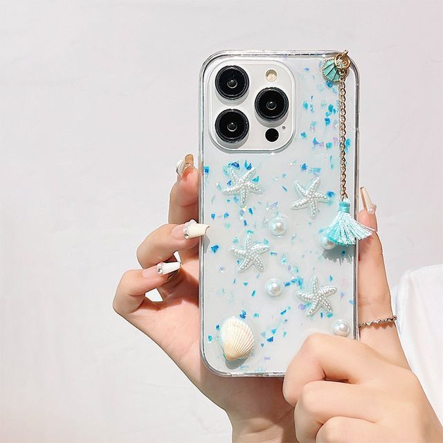 Starfish Shell Transparent Phone Case