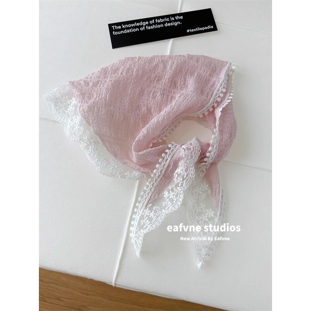 Headkerchief Trim Lace
