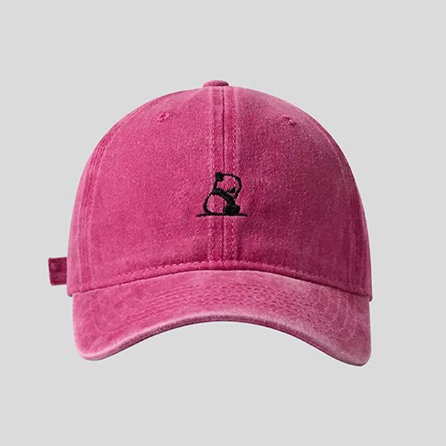 Baseball Embroidered Panda Cap