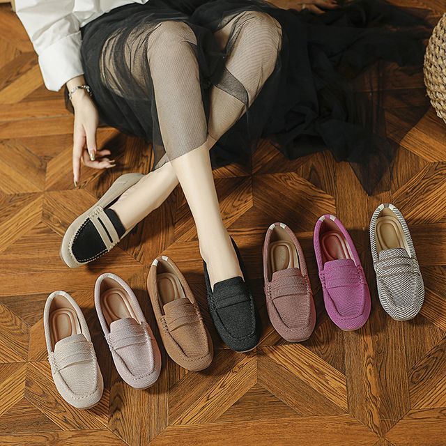 Sample Plain Driving Loafers