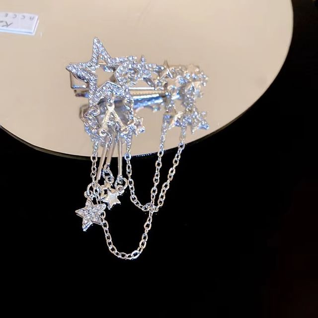 Sample Star Chain Alloy Hair Clip / Hair Pin