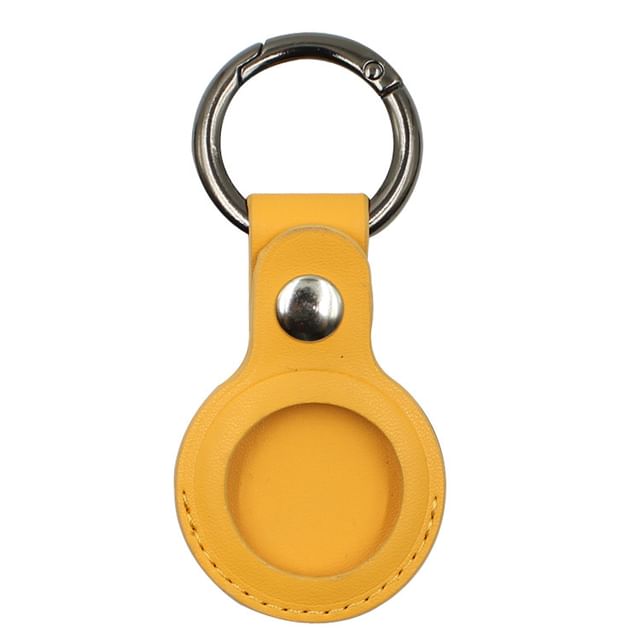 Holder Faux AirTag Keyring Leather