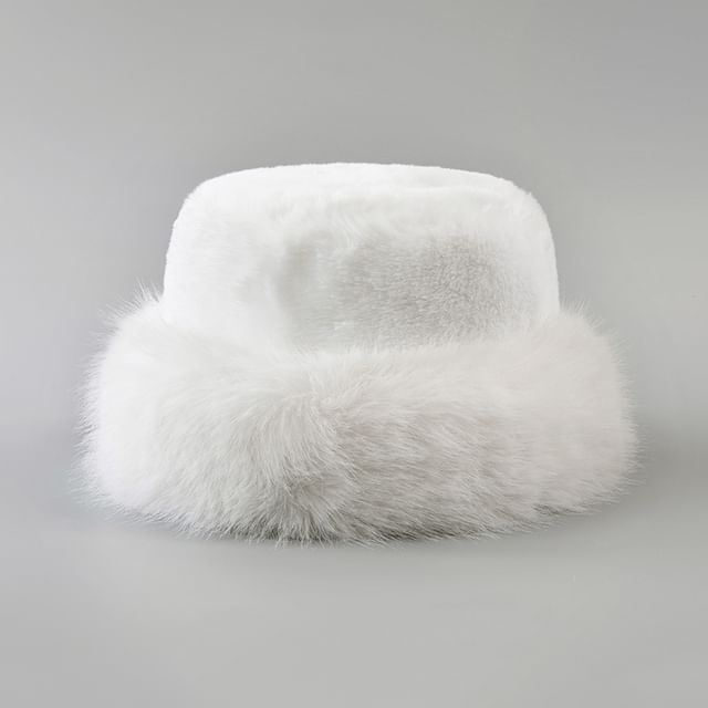 Sample Plain Faux Fur Hat