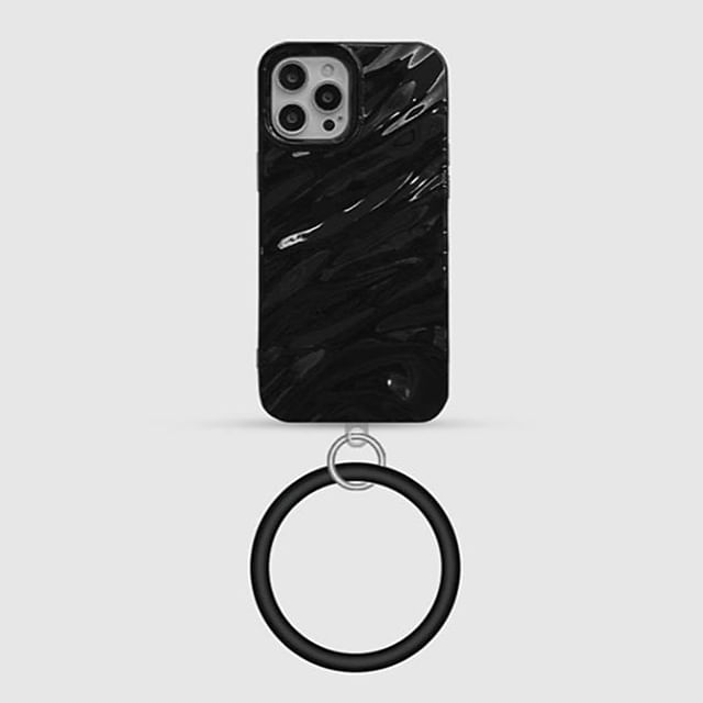 Case Charm Textured Hoop Phone