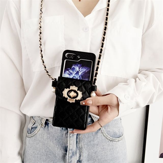 Card Phone Lanyard Holder Case