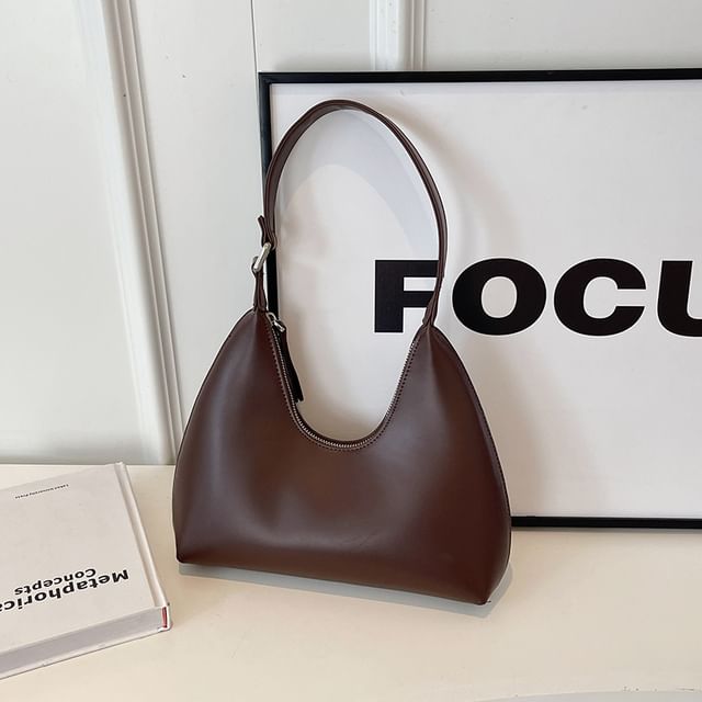 Leather Shoulder Bag Faux