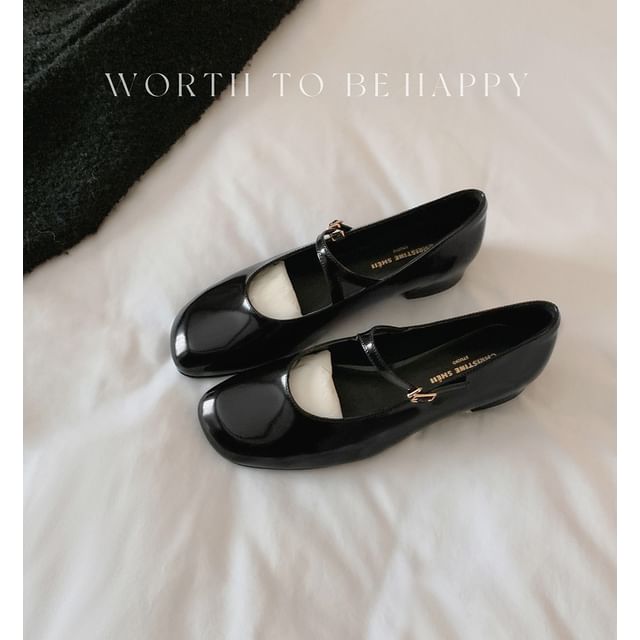 Sample Patent Mary Jane Flats