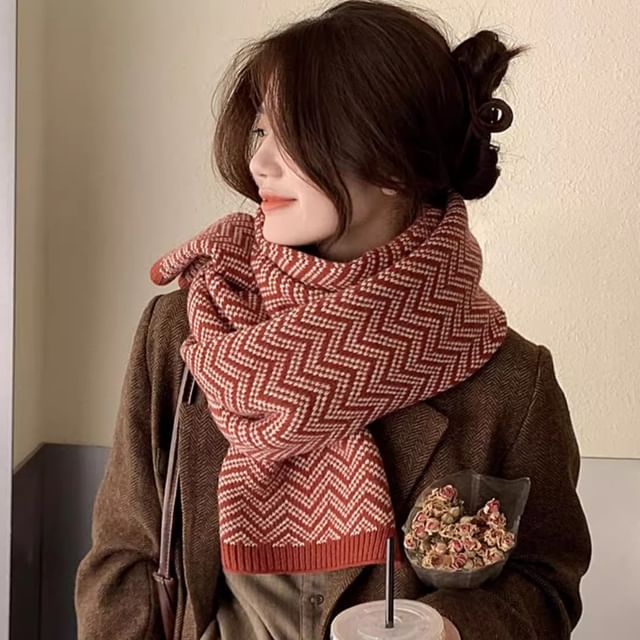 Patterned Scarf