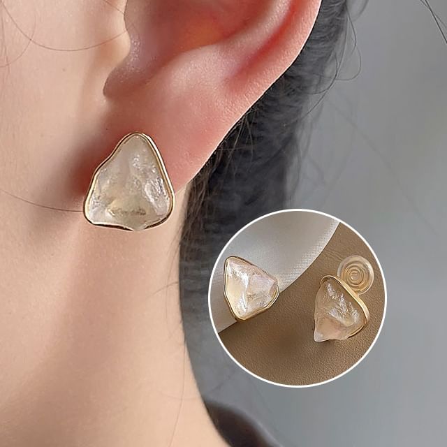 Earring Geometric Clip-On