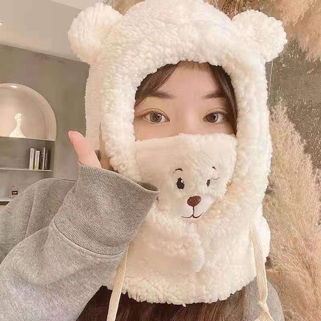 SampleBear Fleece Trapper Hat