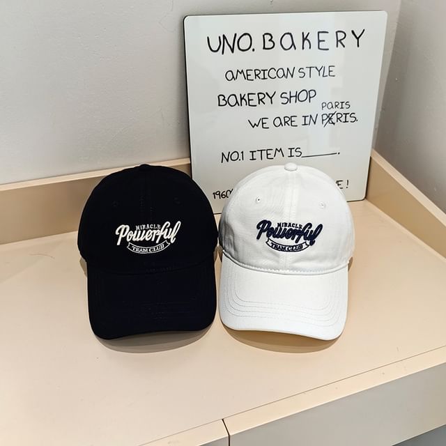 Baseball Lettering Cap
