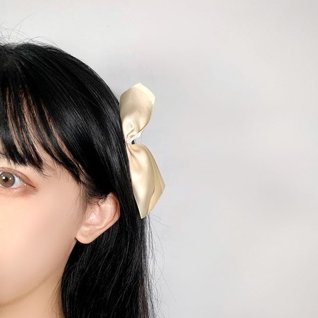 Clip Bow Fabric Hair