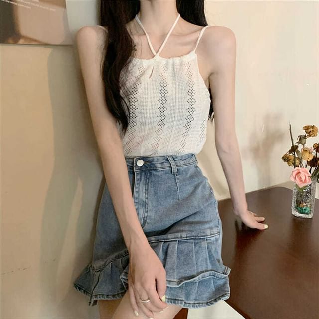 Knit Plain Top Camisole