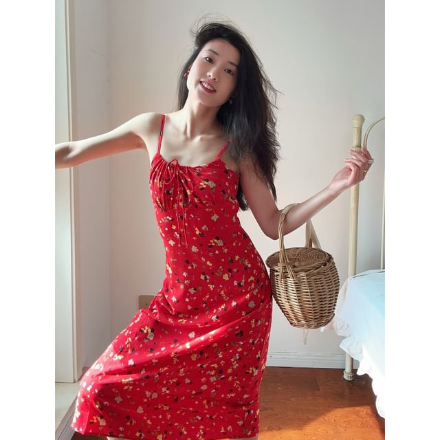 Spaghetti Strap Floral Sundress (Various Designs)