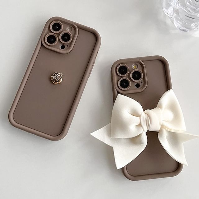 Case Bow Phone Floral /