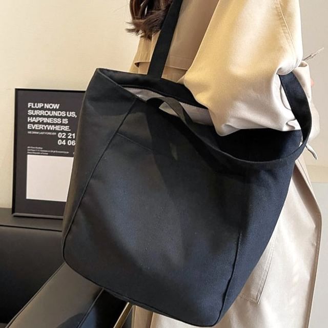 Plain Bag Canvas Tote