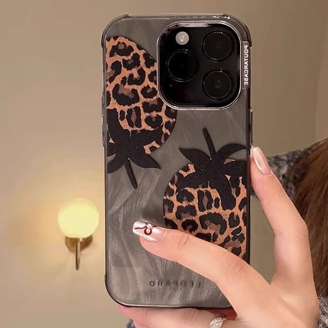 Leopard Case Print Phone