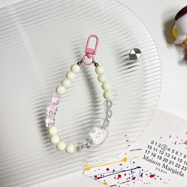 Strap Rabbit Bead Phone
