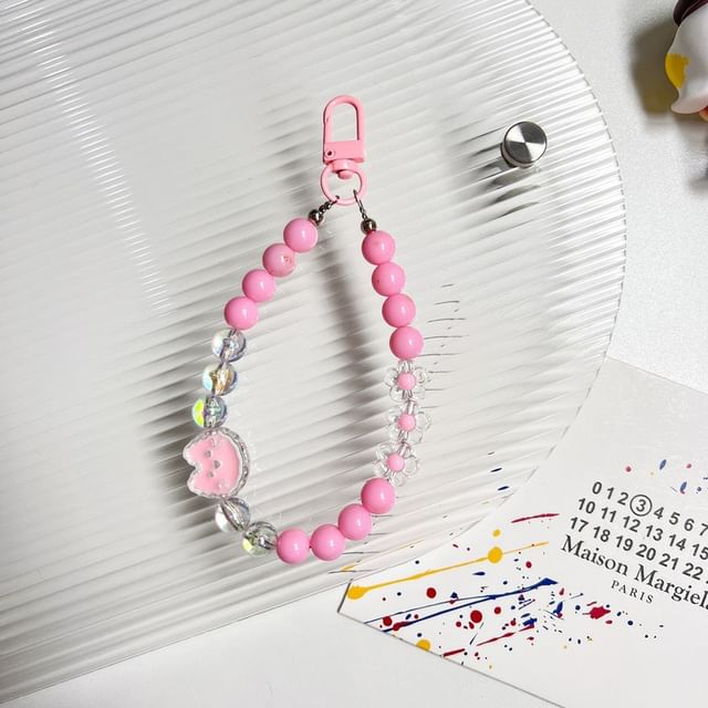 Strap Rabbit Bead Phone